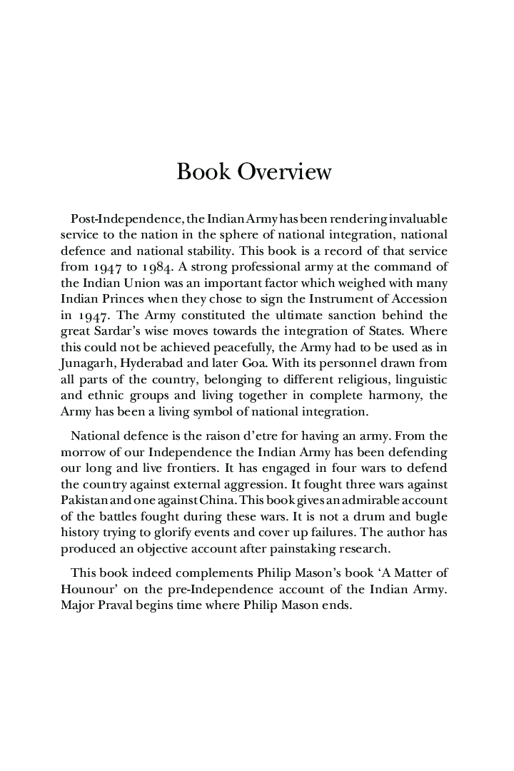 Indian Army After Independence - Page 4