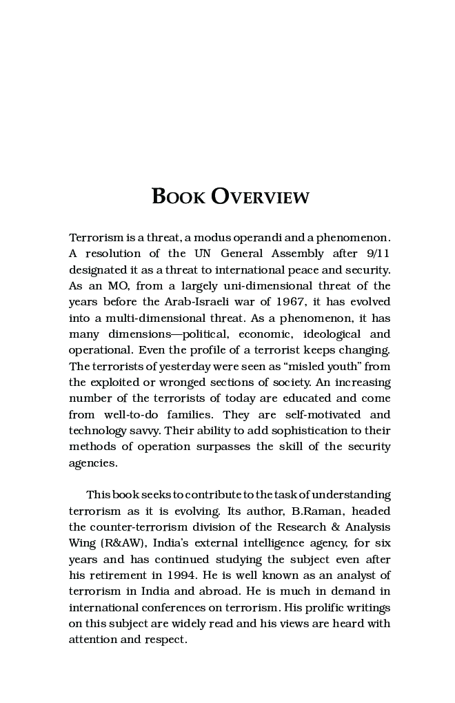Terrorism: Yesterday, Today & Tomorrow - Page 4