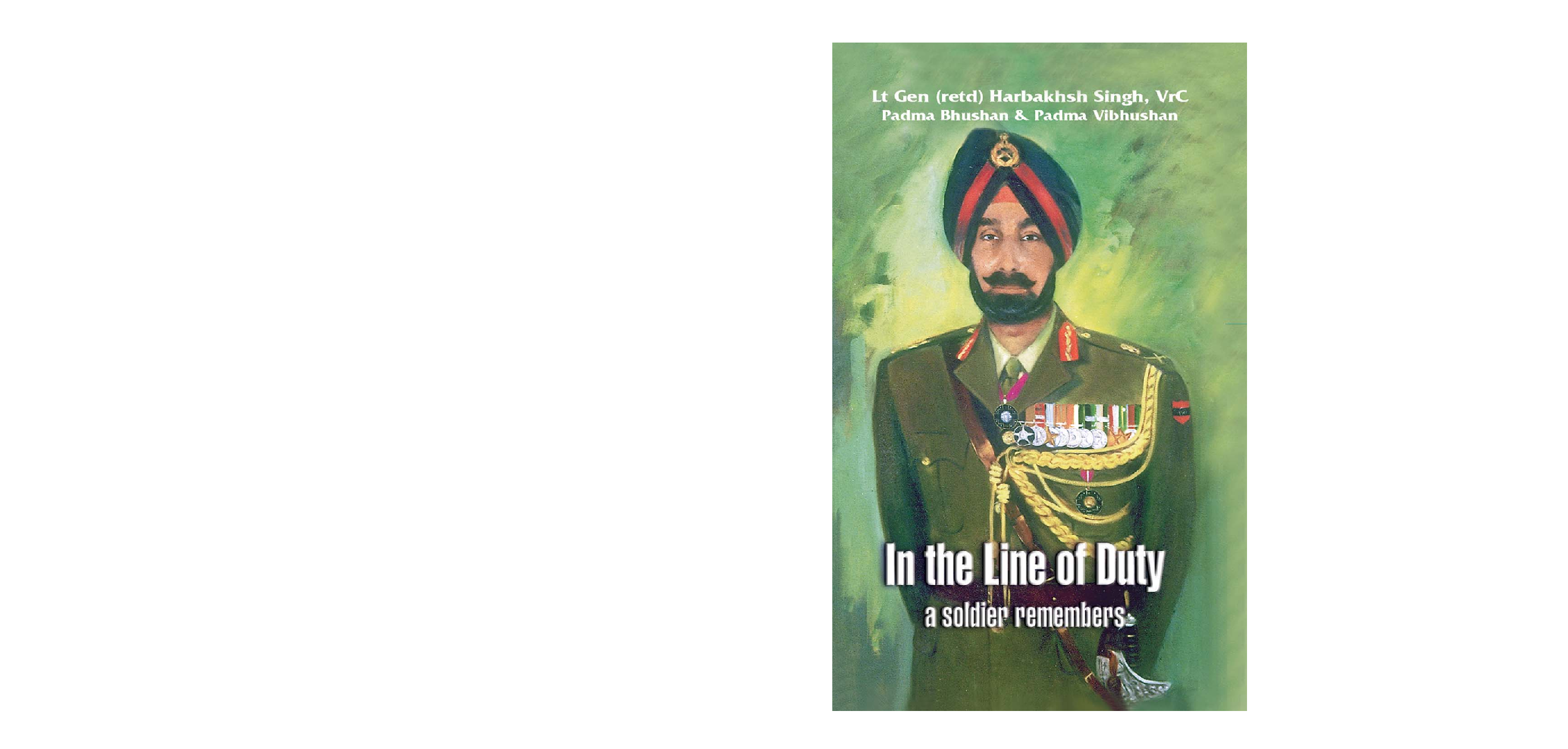 In The Line Of Duty A Soldier Remembers - Page 1