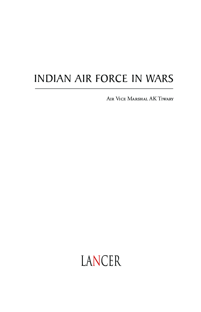 Indian Air Force In War - Page 2