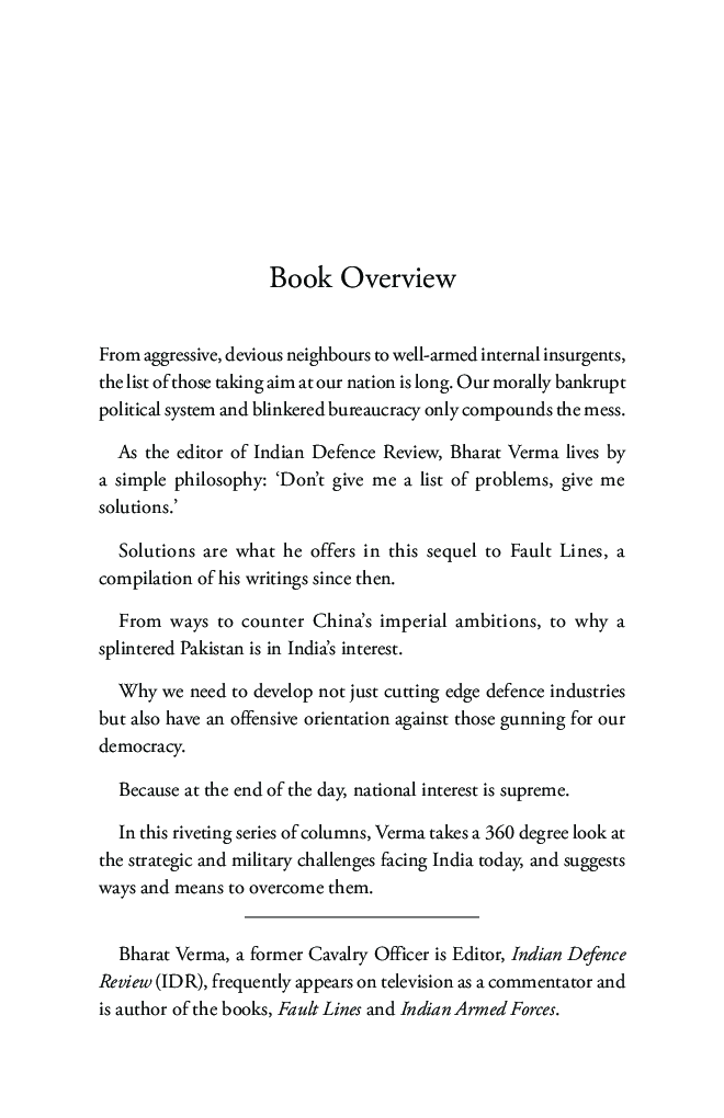 India Under Fire Essays On National Security - Page 4