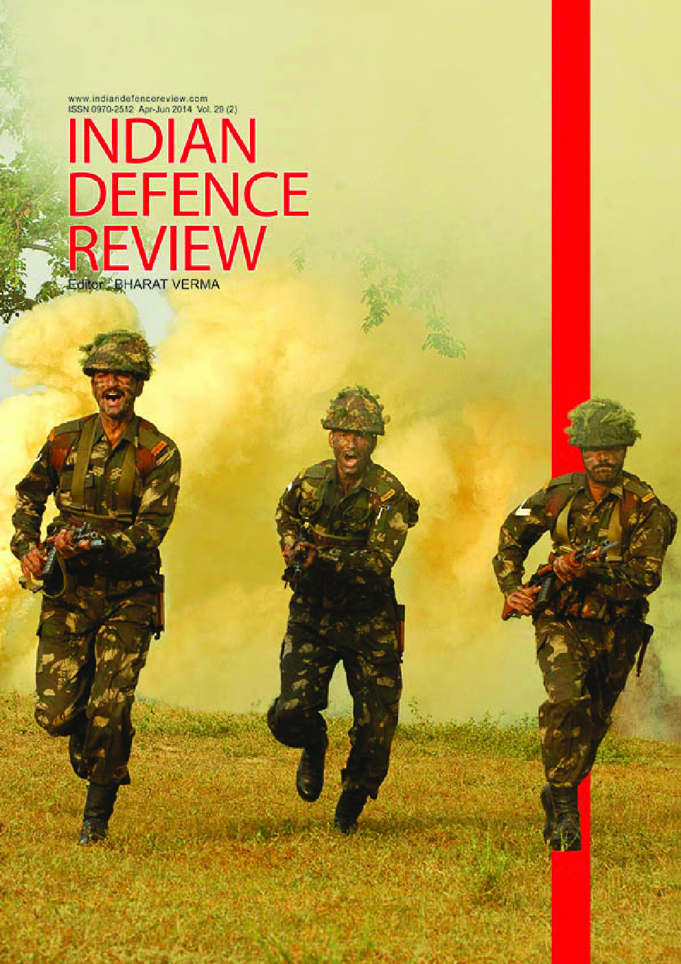 Indian Defence Review Apr-Jun 2014 (Vol 29.2) - Page 1