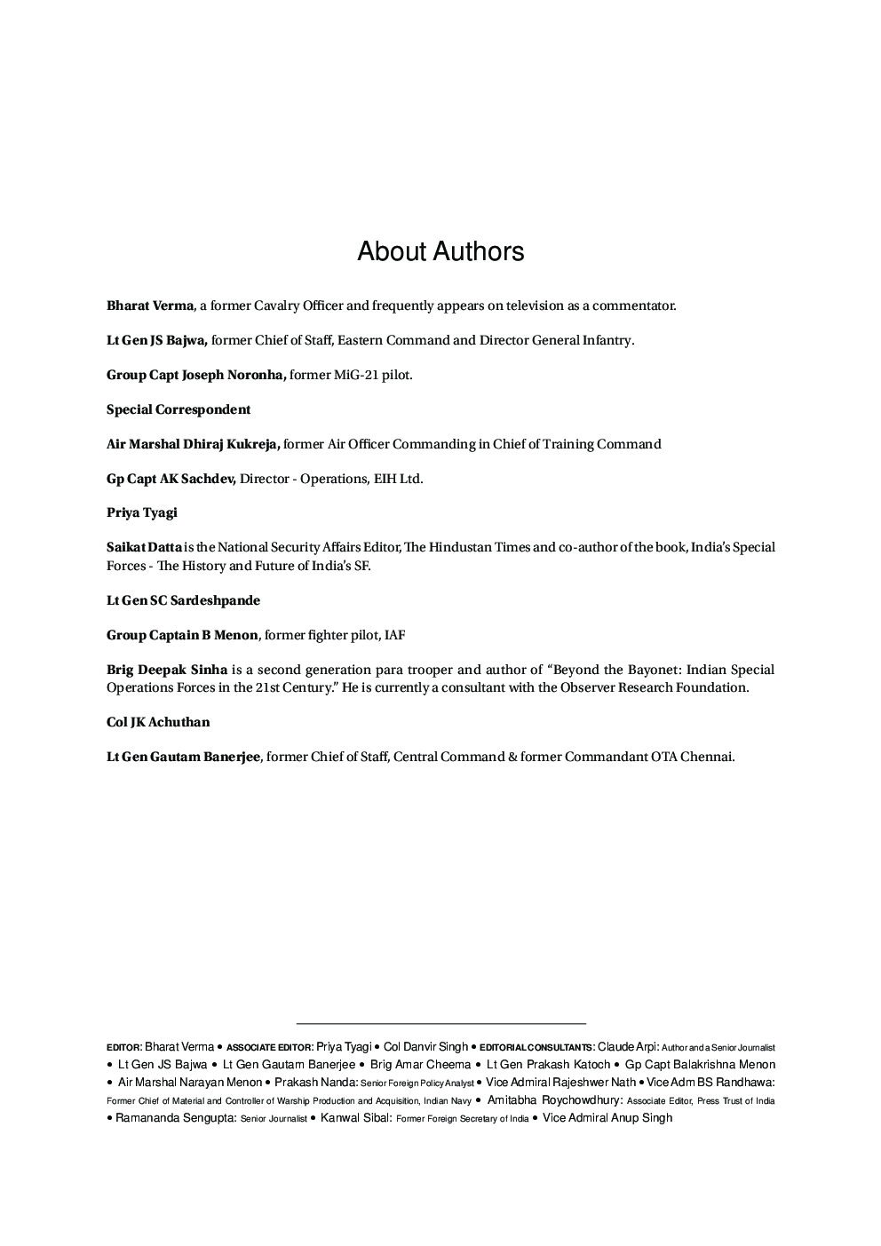 Indian Defence Review Apr-Jun 2014 (Vol 29.2) - Page 4