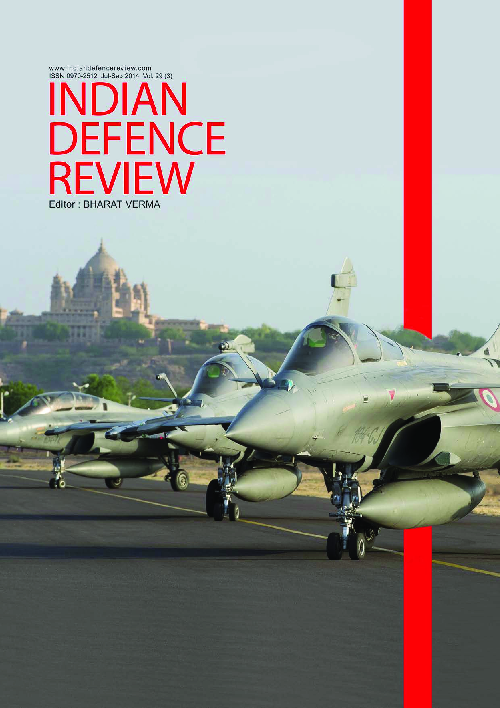 Indian Defence Review Jul-Sep 2014 (Vol 29.3) - Page 1