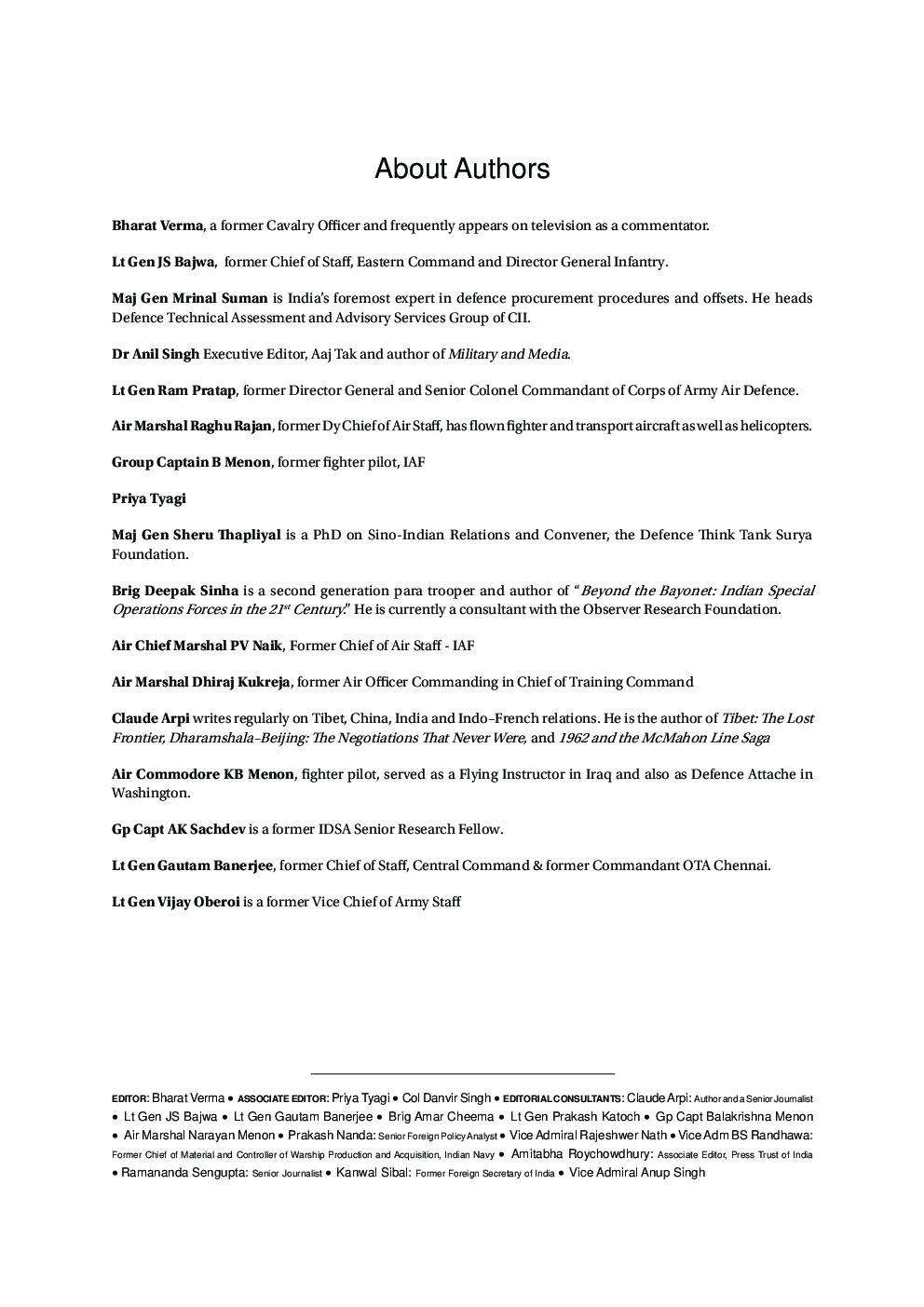 Indian Defence Review Jul-Sep 2014 (Vol 29.3) - Page 4