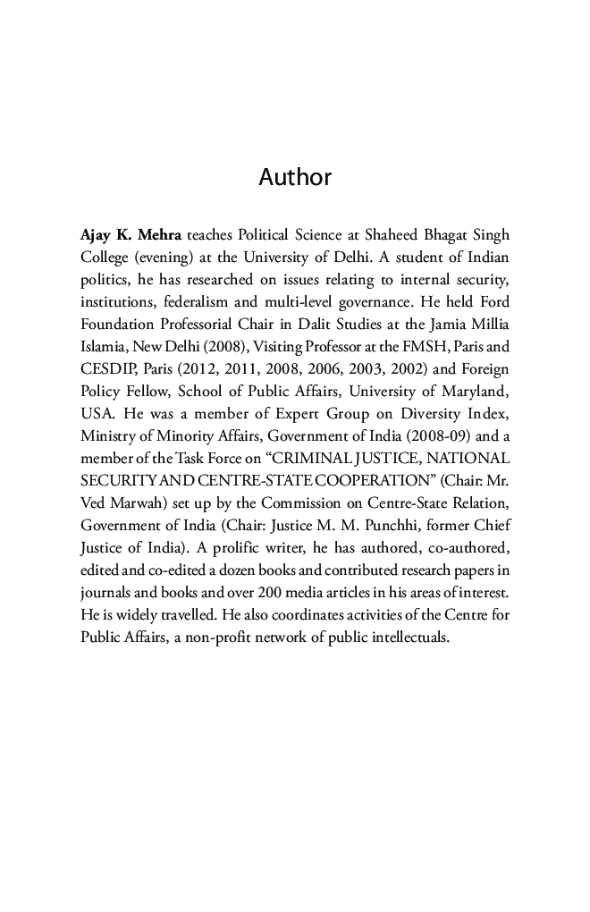 Public Security In Federal Systems - Page 5