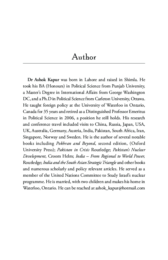 India’s Strategic Problems - Page 5