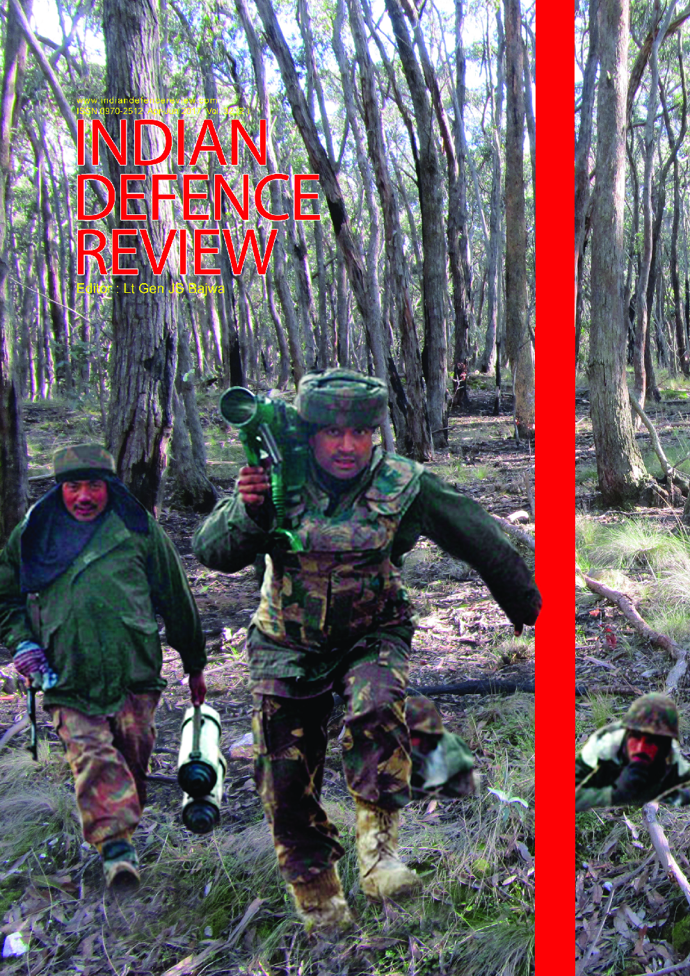 Indian Defence Review Apr-Jun 2017 (Vol 32.2) - Page 1