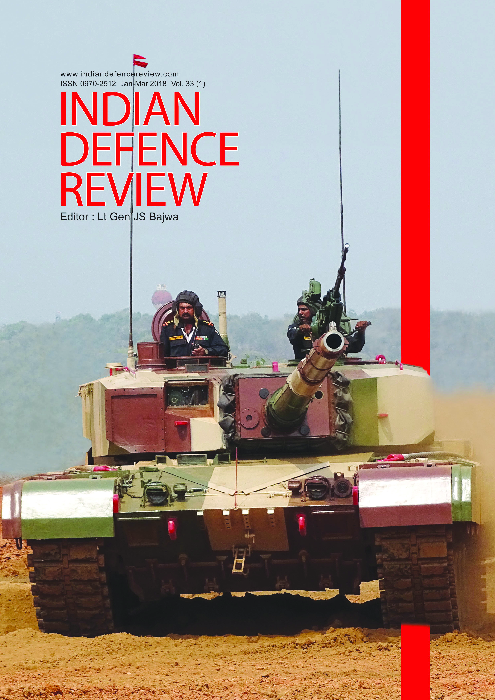 Indian Defence Review Jan-Mar 2018 (Vol 33.1) - Page 1