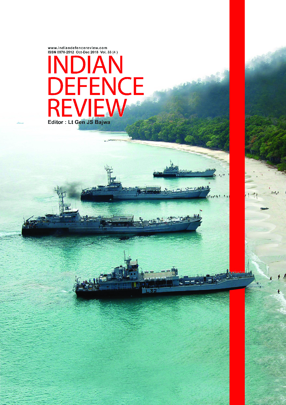 Indian Defence Review Oct-Dec 2018 (Vol 33.4) - Page 1