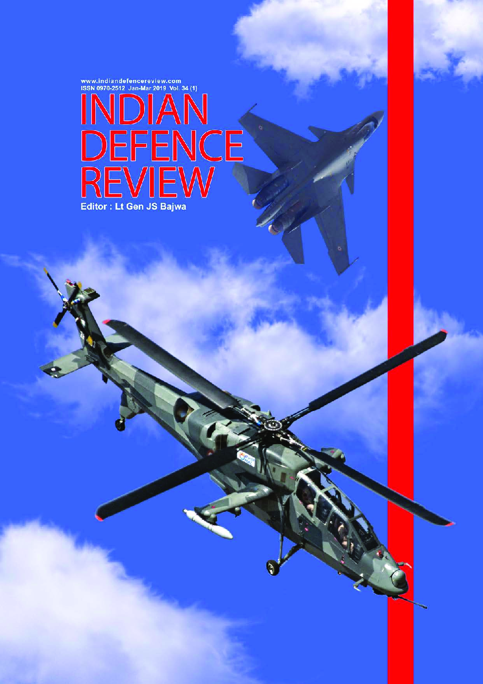 Indian Defence Review Jan-Mar 2019 (Vol 34.1) - Page 1