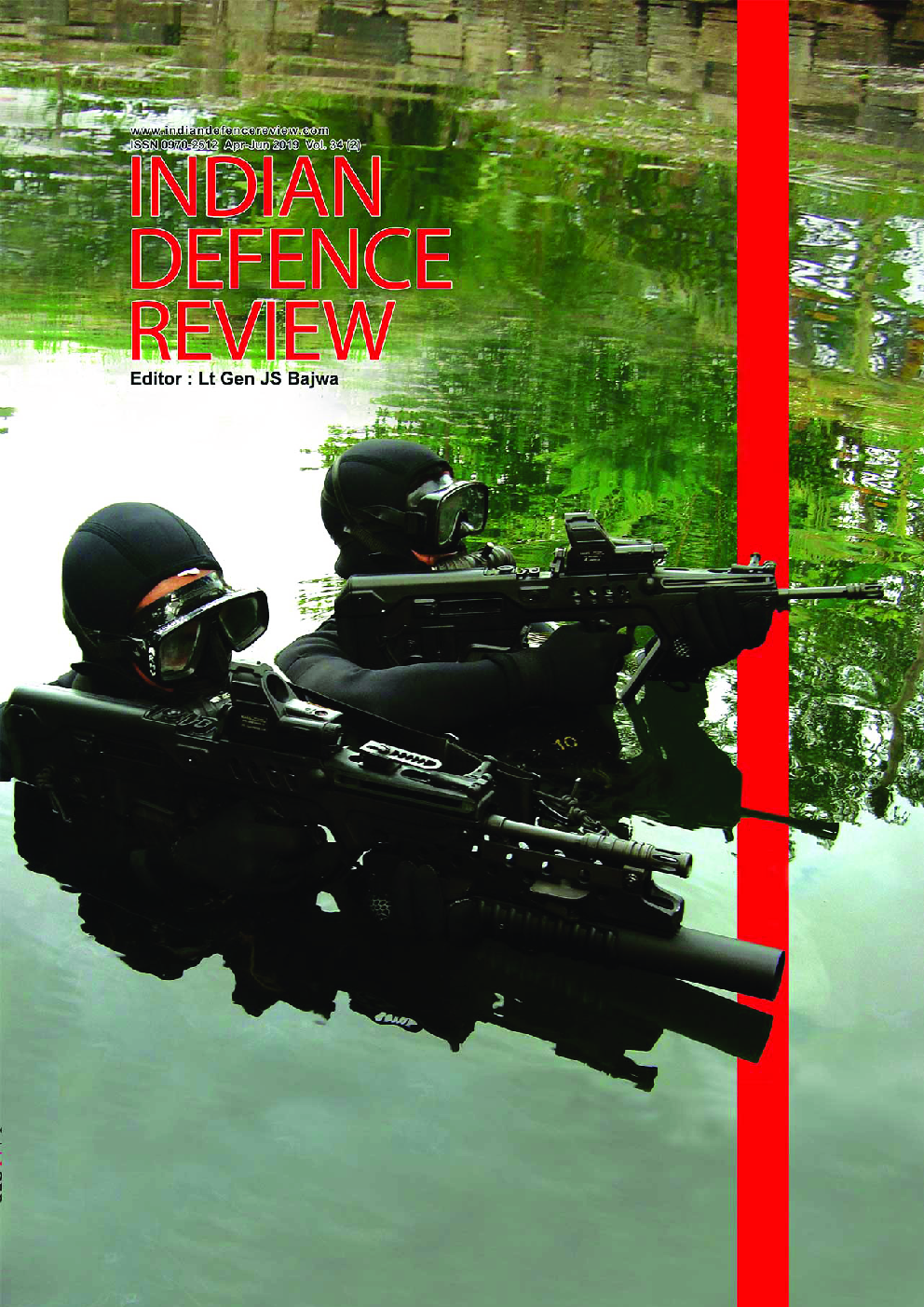 Indian Defence Review Apr-Jun 2019 (Vol 34.2) - Page 1