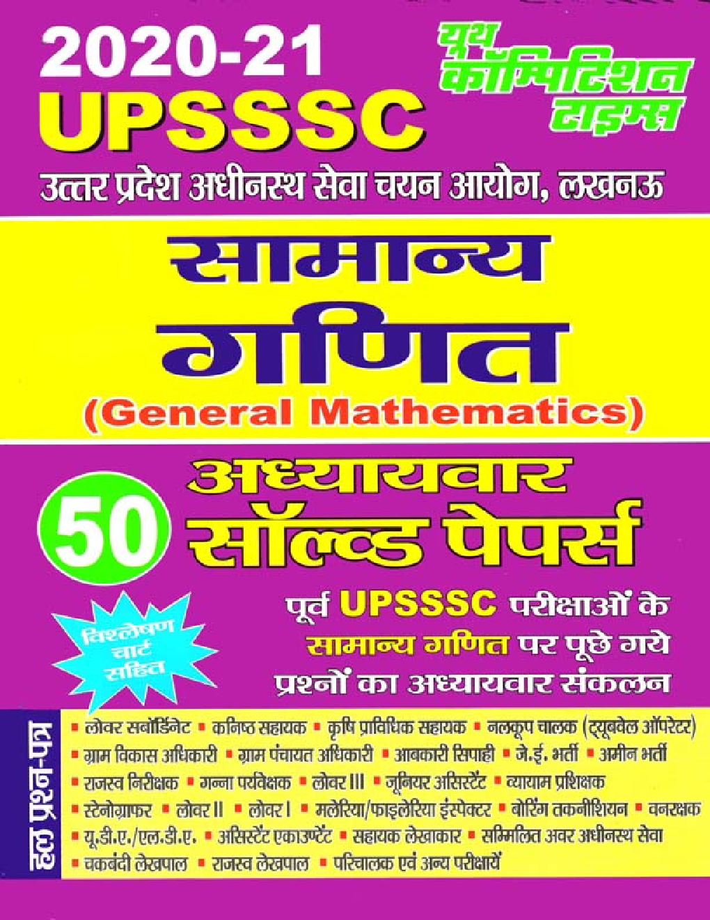 UPSSSC सामान्य गणित Chapterwise Solved Papers (2020-21) - Page 1
