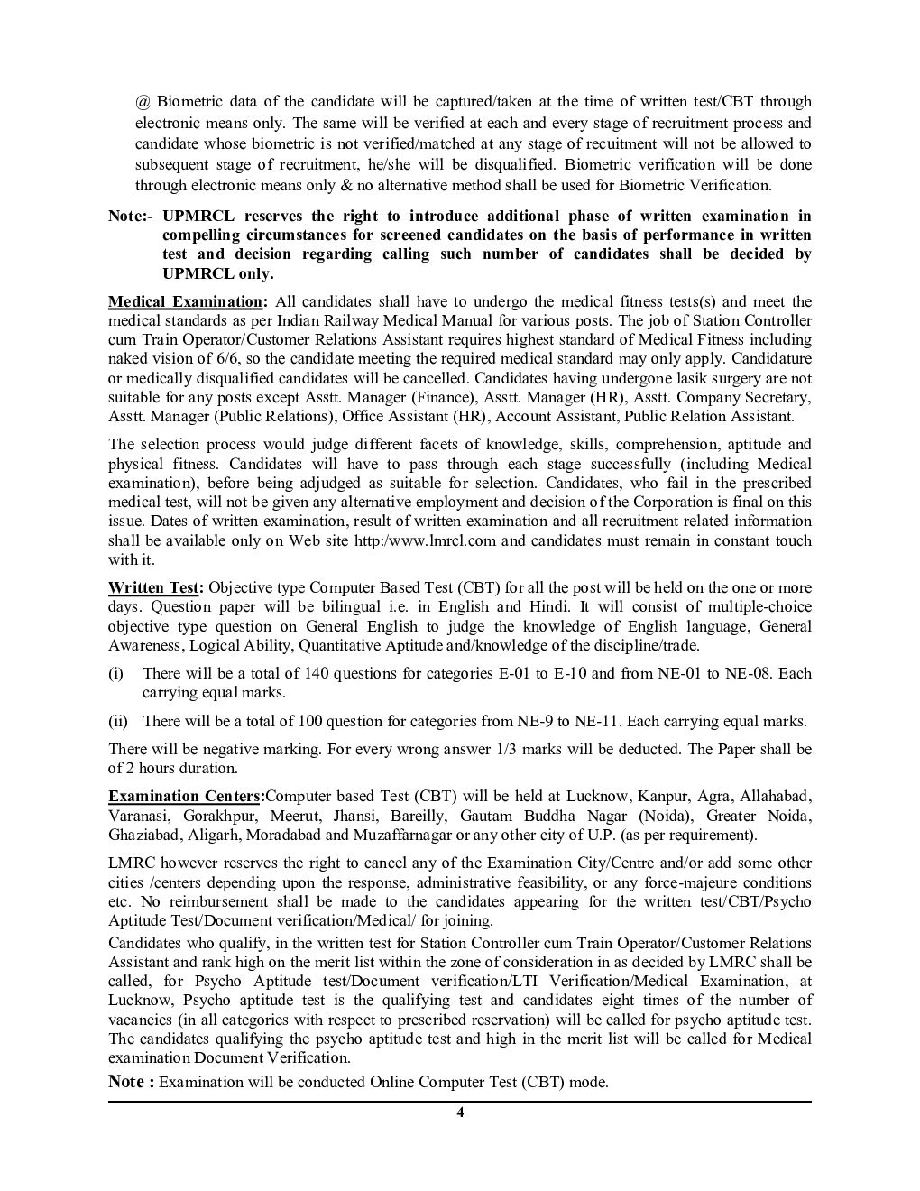 LMRC जूनियर इंजीनियर / असिस्टेंट मैनेजर Civil Solved Papers & Practice Book - Page 5