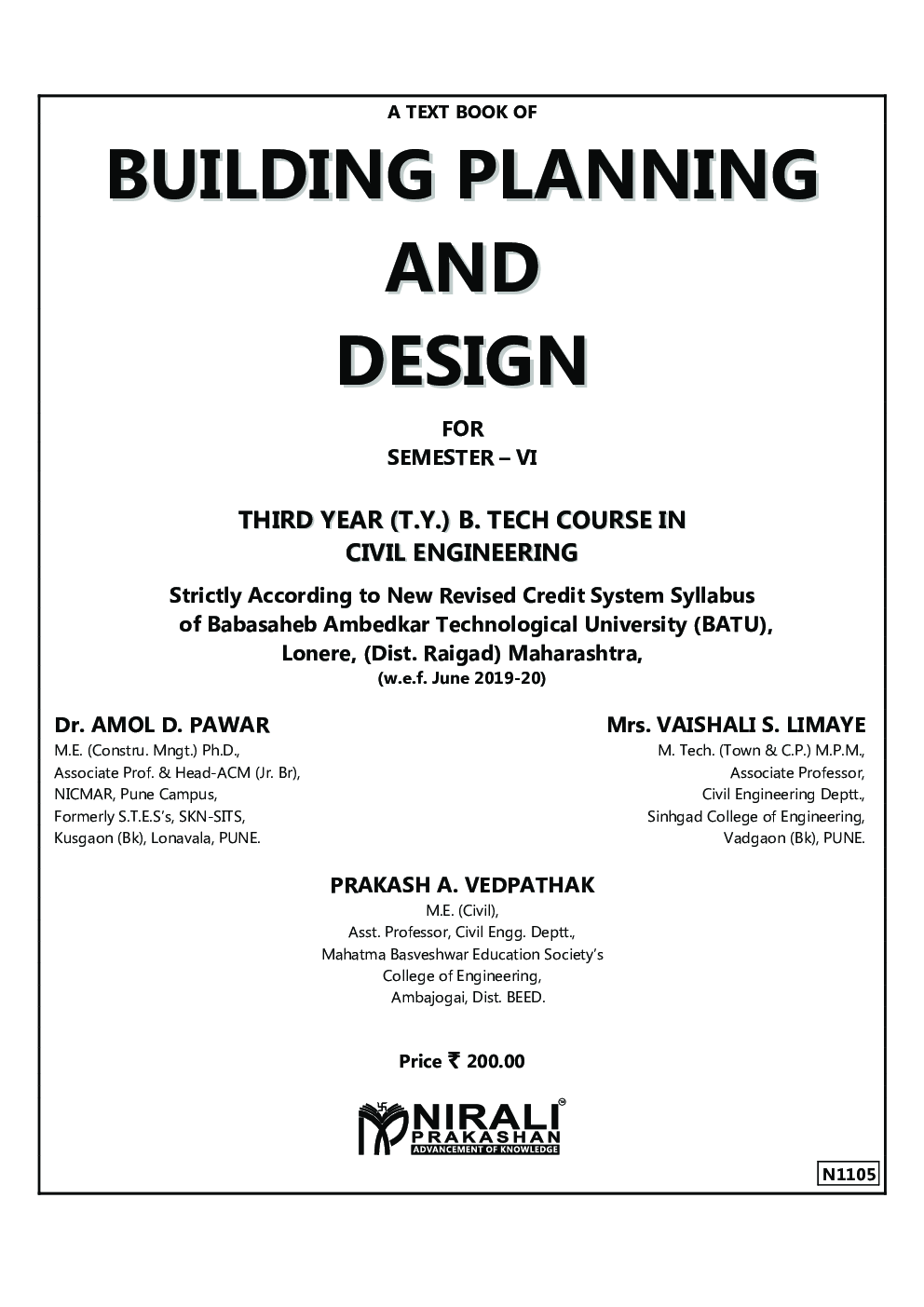 A Textbook Of Building Planning And Design - Page 2