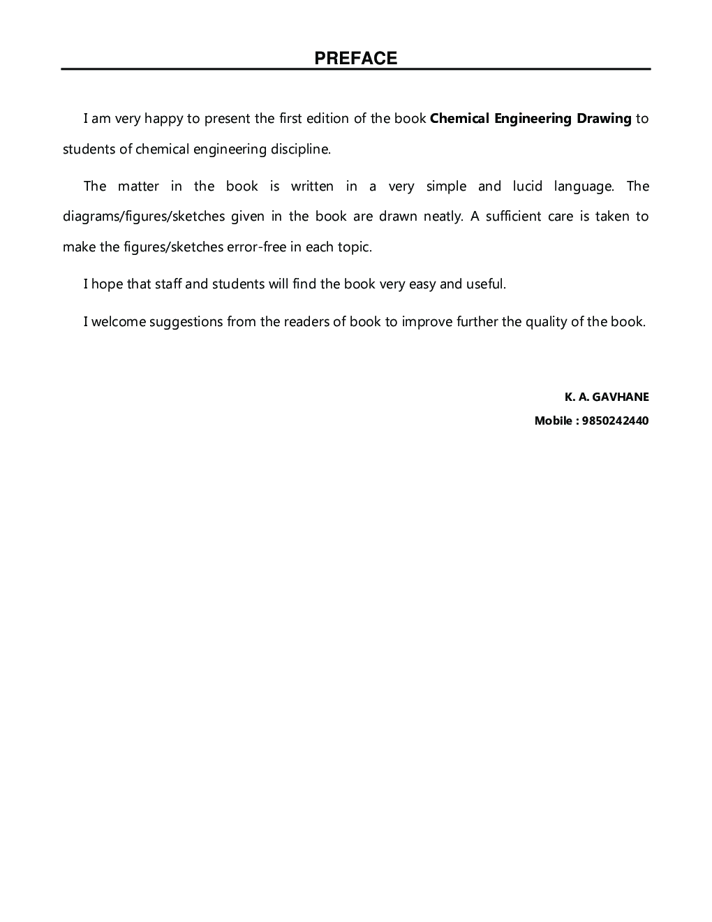 A Textbook Of Chemical Engineering Drawing - Page 4