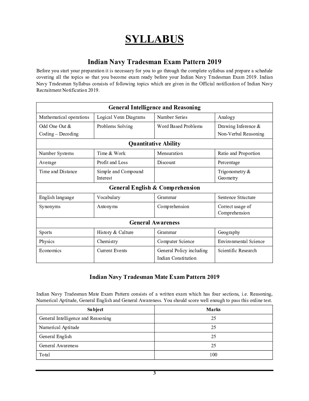 Indian Navy Tradesman Mate (TMM) सॉल्व्ड पेपर्स एवं प्रैक्टिस बुक - Page 4