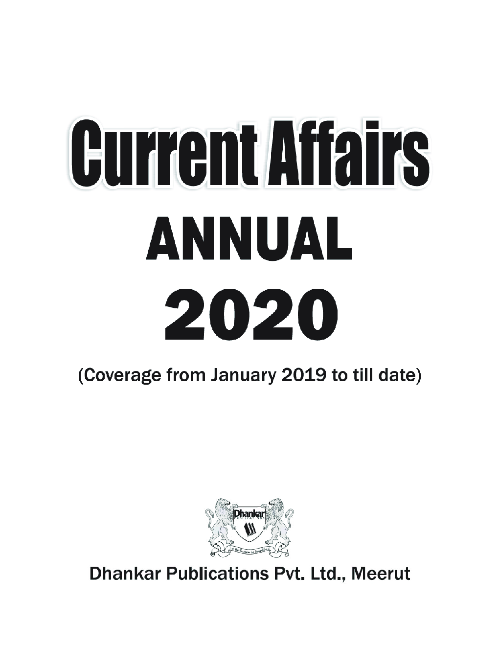 Current Affairs Annual Issue 2020 (Jan 2019 - Till Date) - Page 2