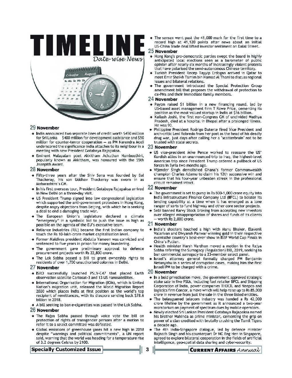 Current Affairs Annual Issue 2020 (Jan 2019 - Till Date) - Page 4