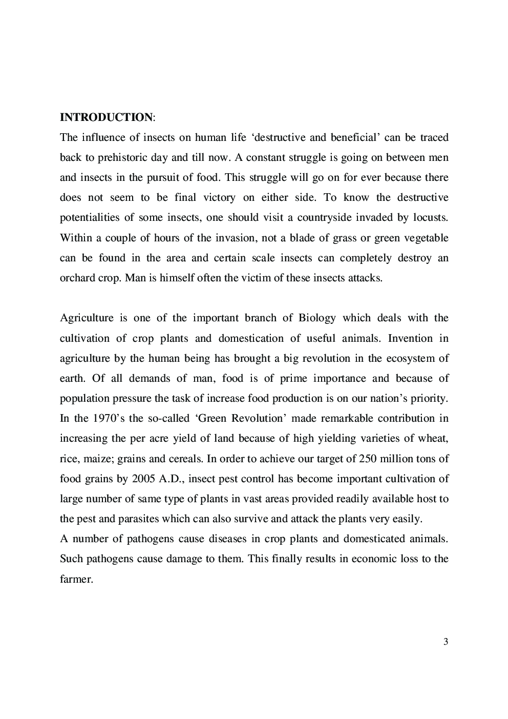 Agriculture Entomology For Life Science Student - Page 3
