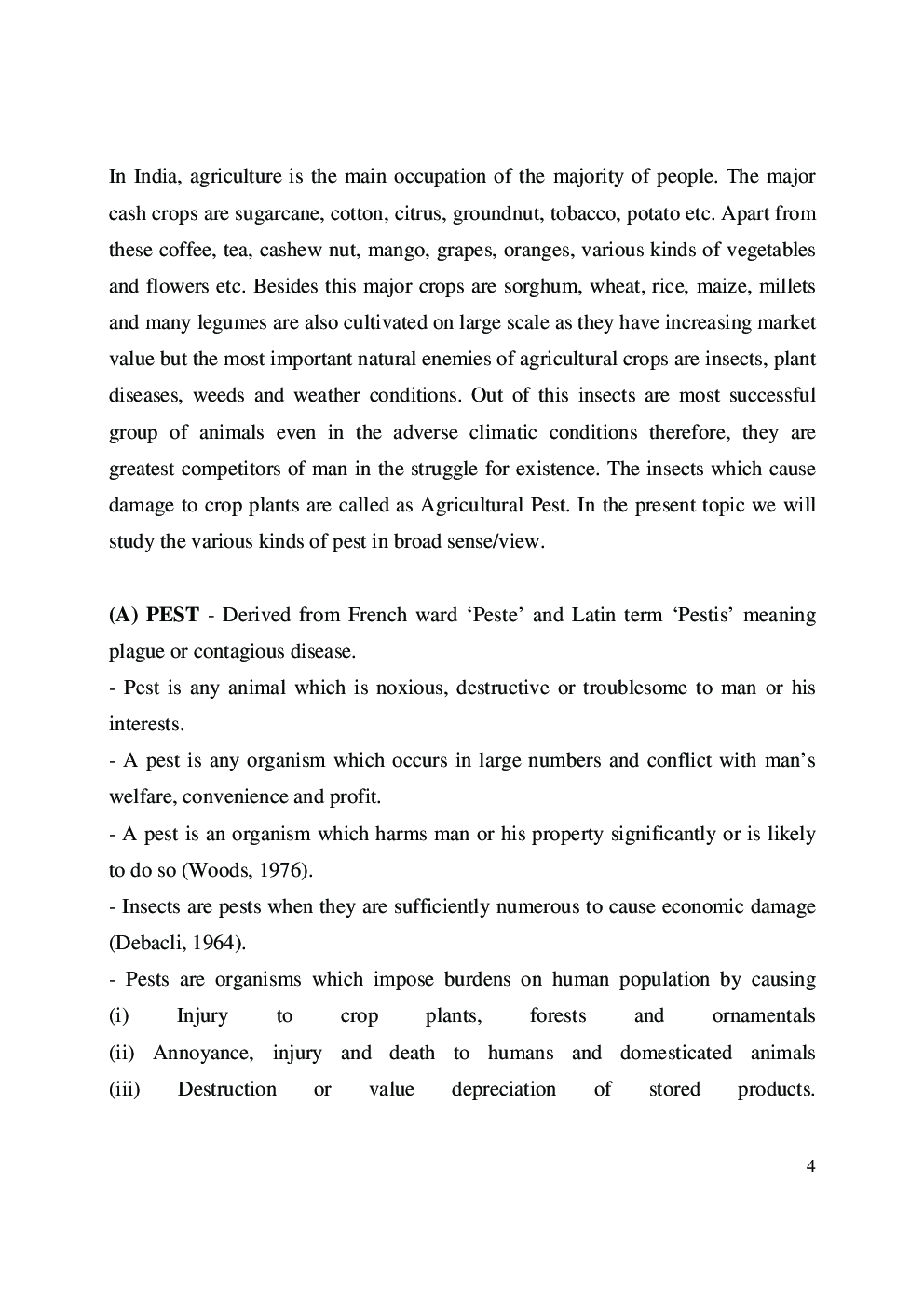 Agriculture Entomology For Life Science Student - Page 4