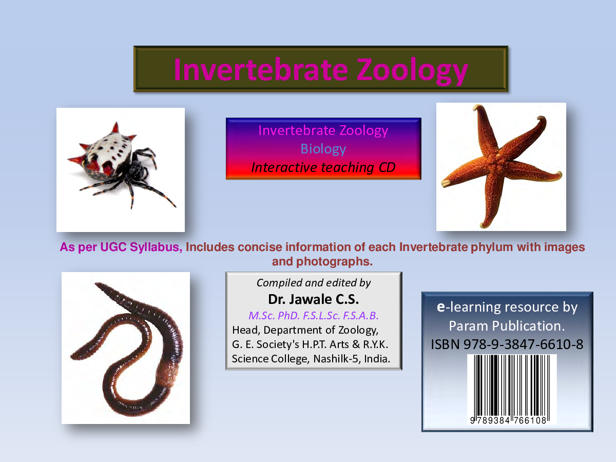 Invertebrate Zoology (Biology) - Page 1