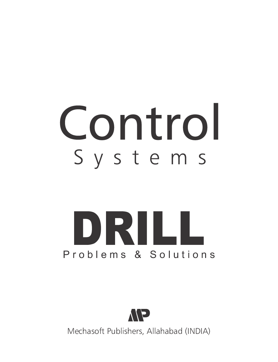 Control Systems Drill (Problems & Solutions) - Page 2