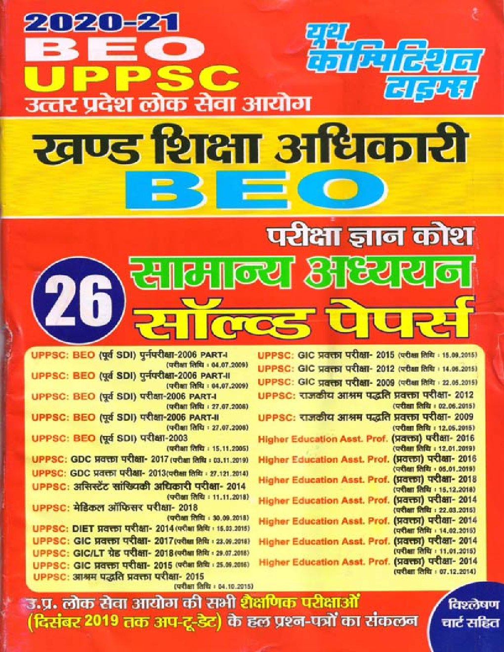 UPPSC BEO खण्ड शिक्षा अधिकारी परीक्षा ज्ञानकोश सामान्य अध्ययन Solved Papers (2020-21) - Page 1