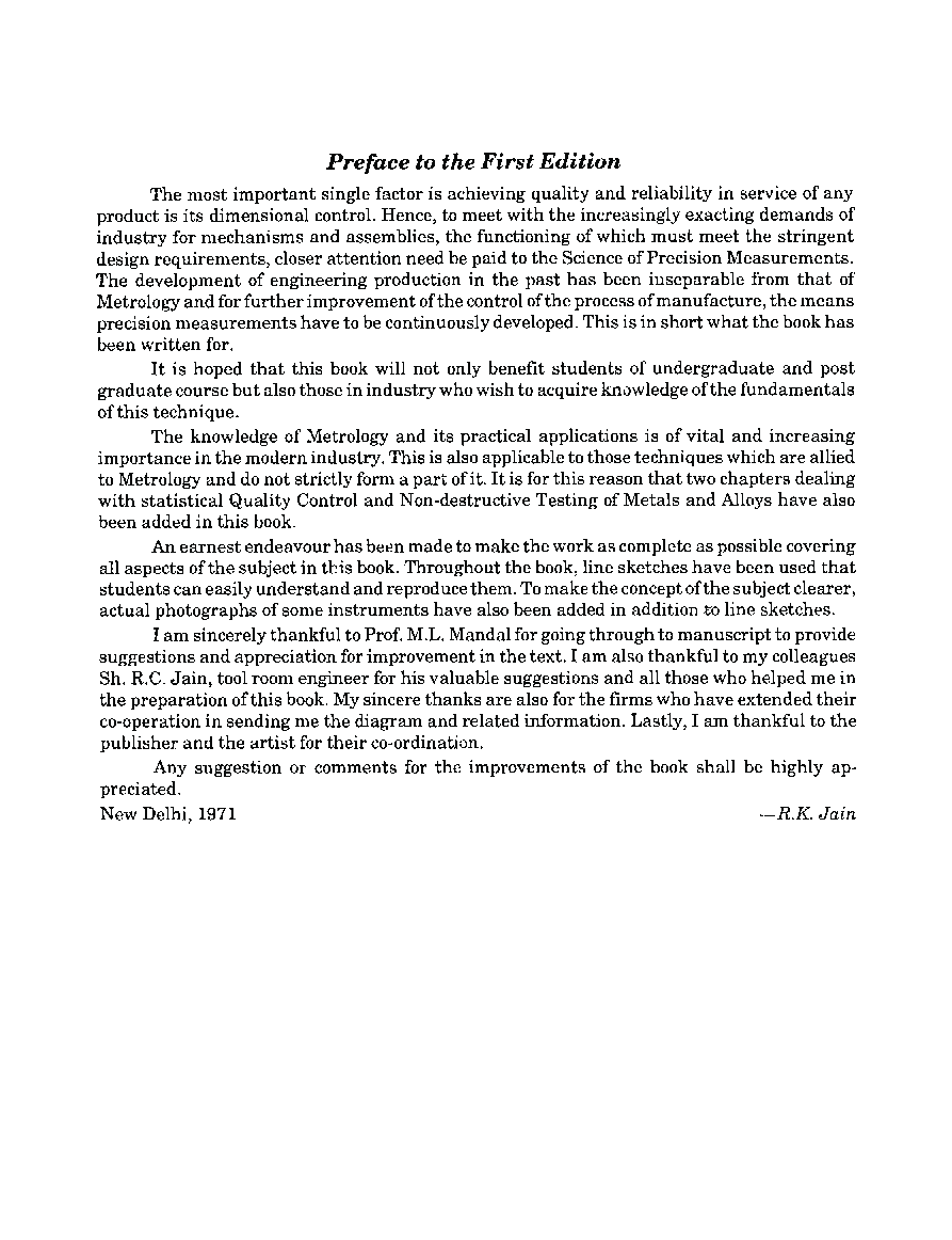 Download Engineering Metrology by Er. R. K. Jain PDF Online