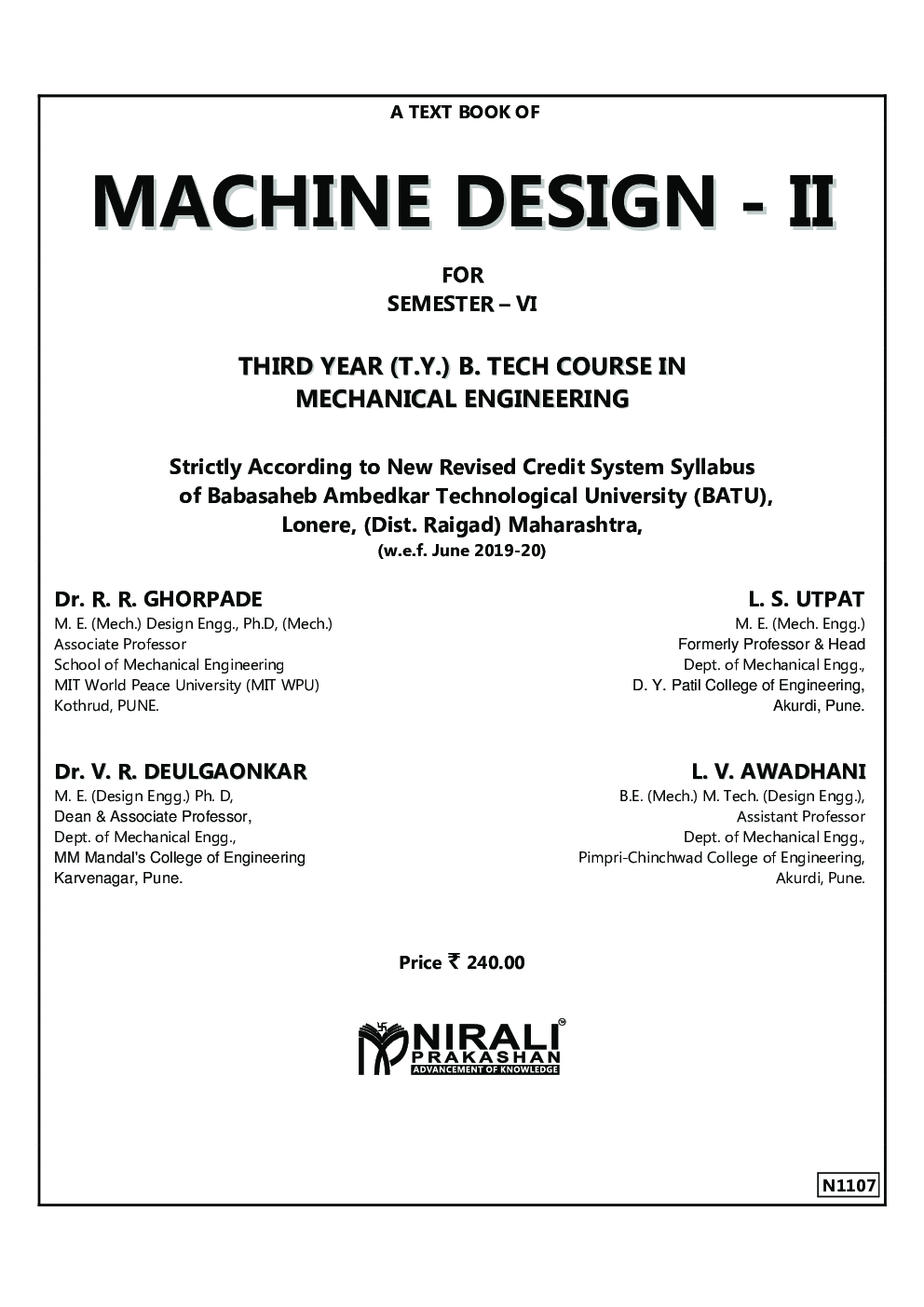 Machine Design - II - Page 2