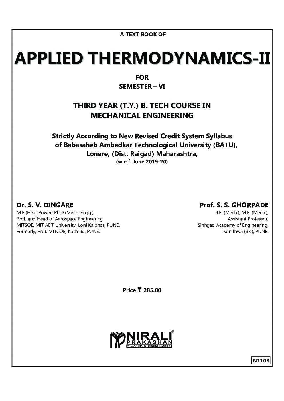 Applied Thermodynamics-II - Page 2