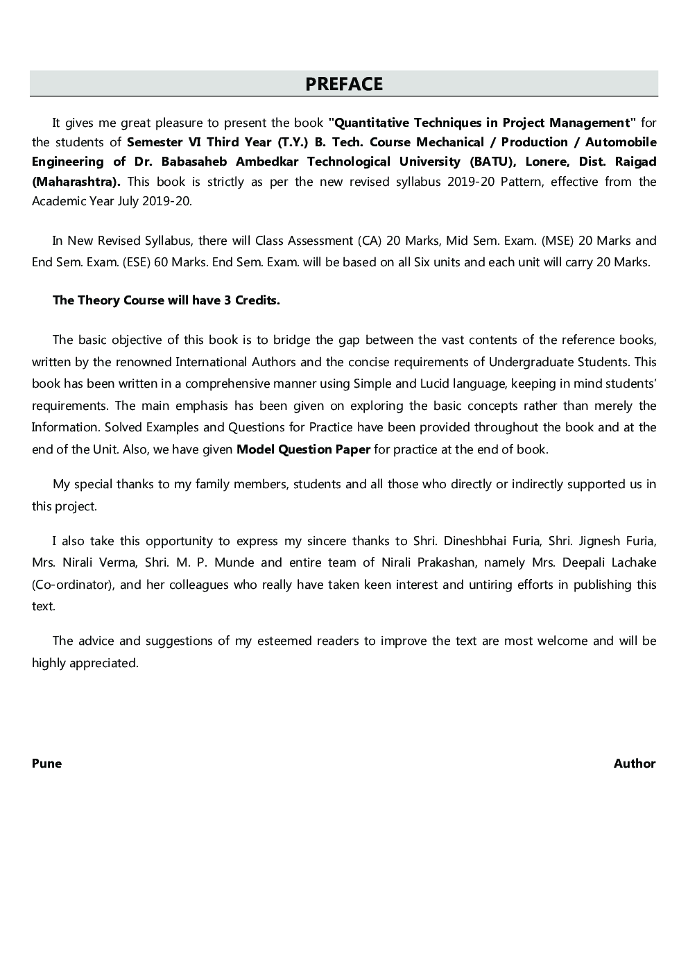 Quantitative Techniques In Project Management - Page 4