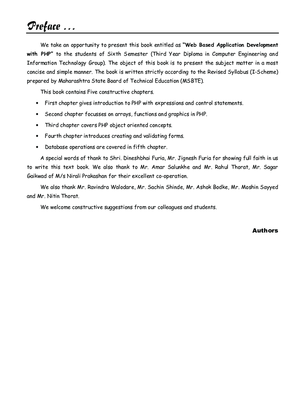 Web Based Application Development With PHP - Page 4