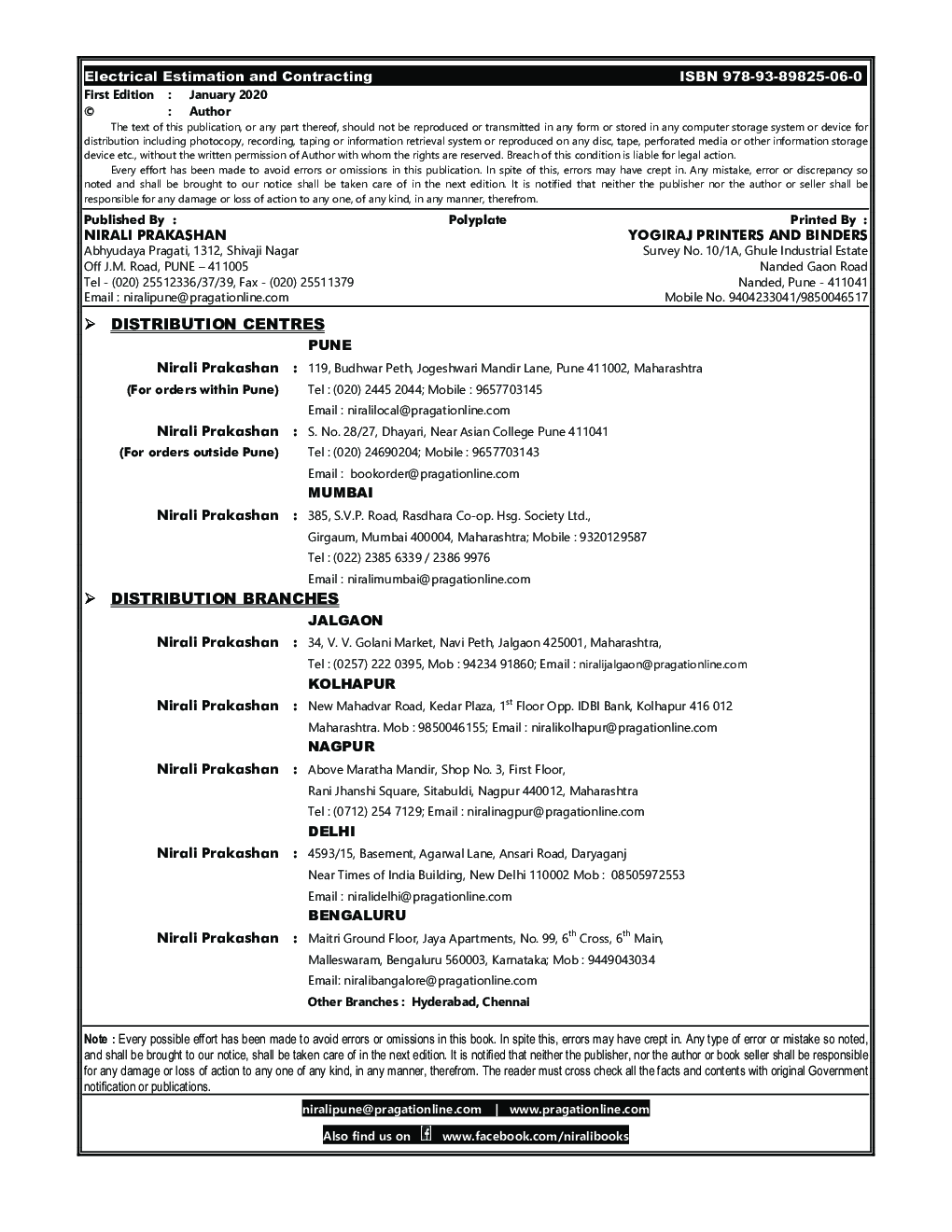 Electrical Estimation And Contracting - Page 3