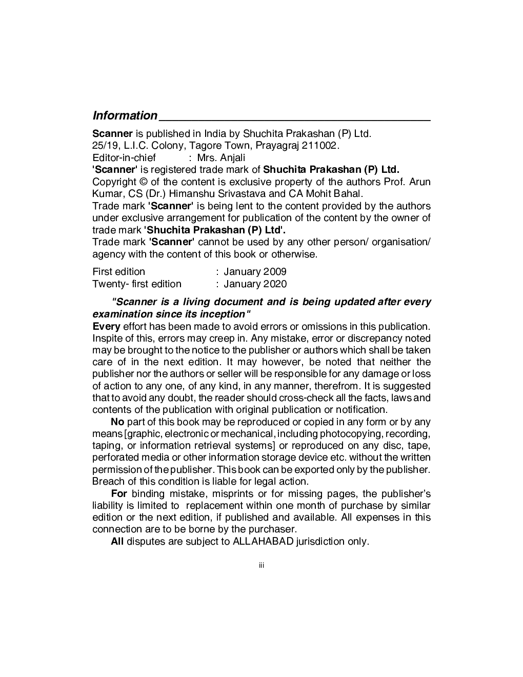 Shuchita Prakashan CMA Foundation Scanner on Fundamentals Of Economics And Management (2016 Syllabus) Paper - 1 For June 2022 Exam - Page 4