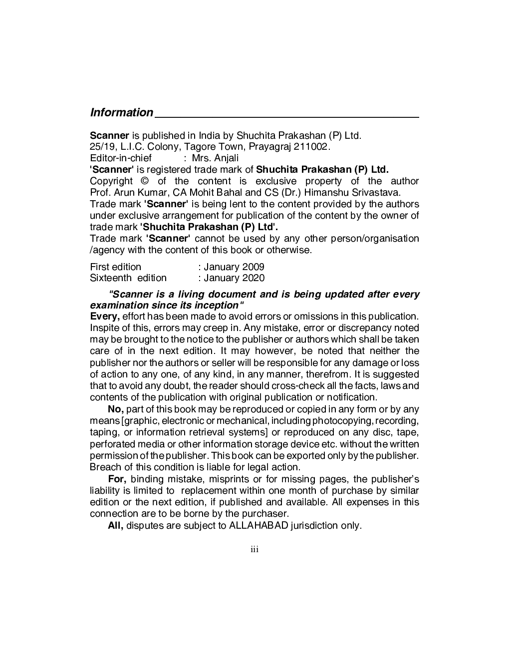 Shuchita Prakashan CMA Foundation Scanner on Fundamentals Of Accounting (2016 Syllabus) Paper - 2 For June 2022 Exam - Page 4