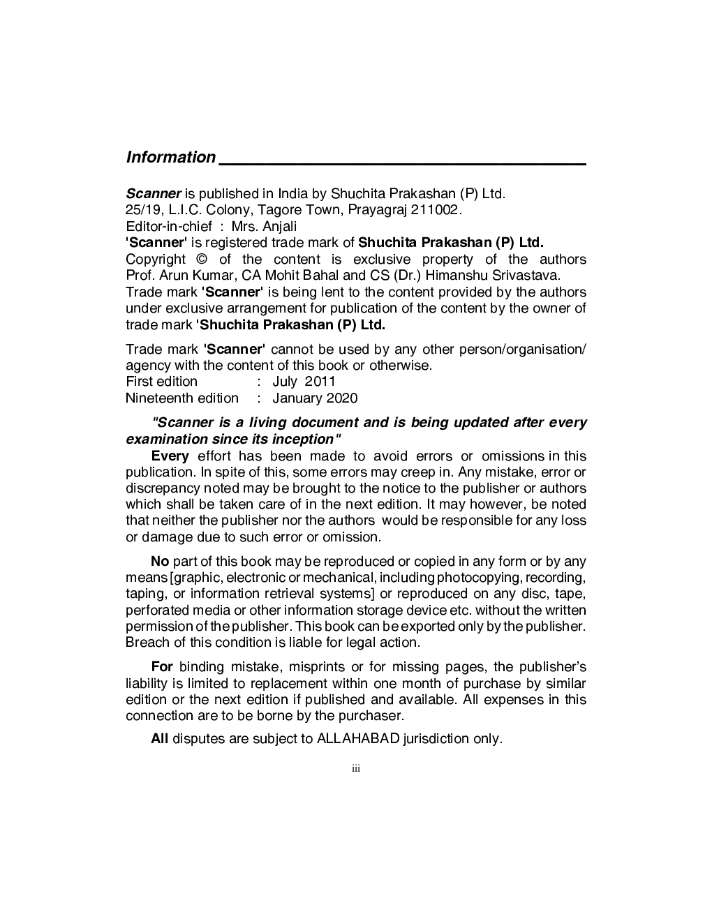 Shuchita Prakashan Scanner CMA Final (2016 Syllabus) Group - III Paper - 14 Strategic Financial Management For June 2020 Exam - Page 4