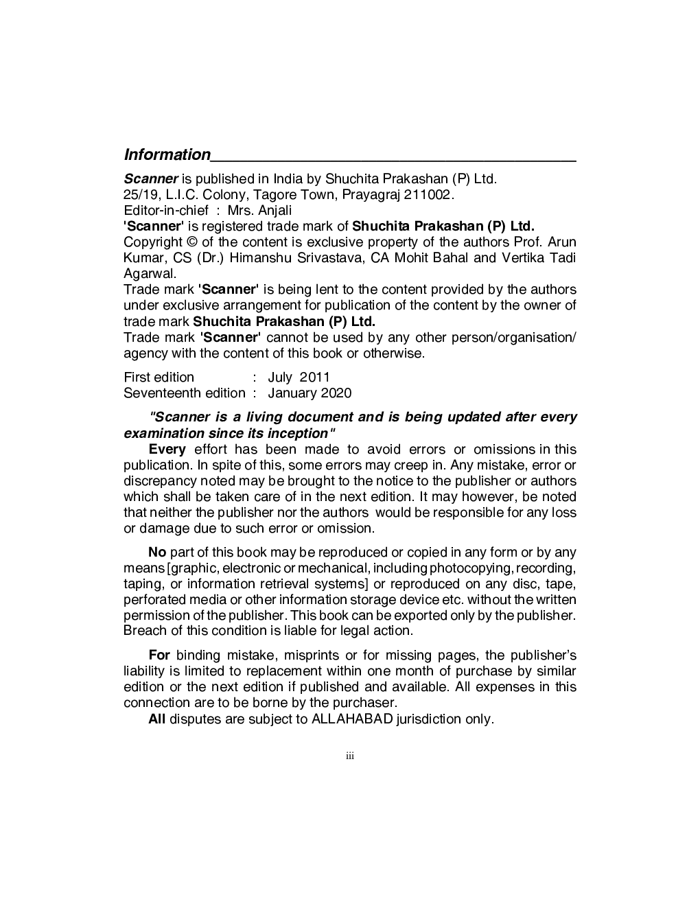 Shuchita Prakashan Scanner CMA Final (2016 Syllabus) Group - IV Paper - 20 Strategic Performance Management And Business Valuation For June 2020 Exam - Page 4