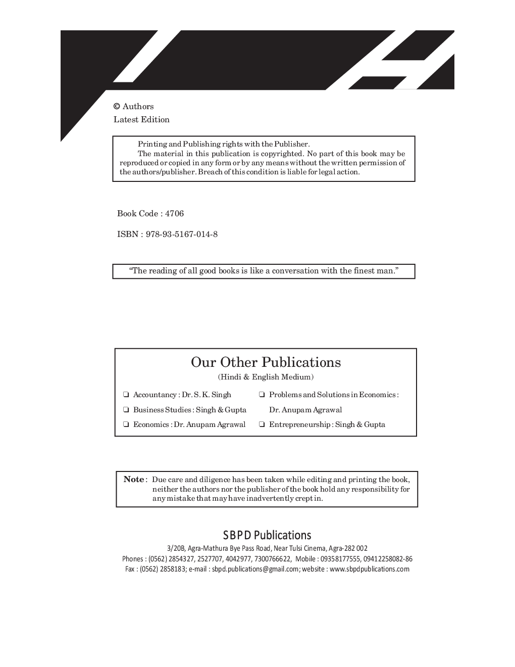 Problems & Solutions In Accountancy For Class XI  - Page 3