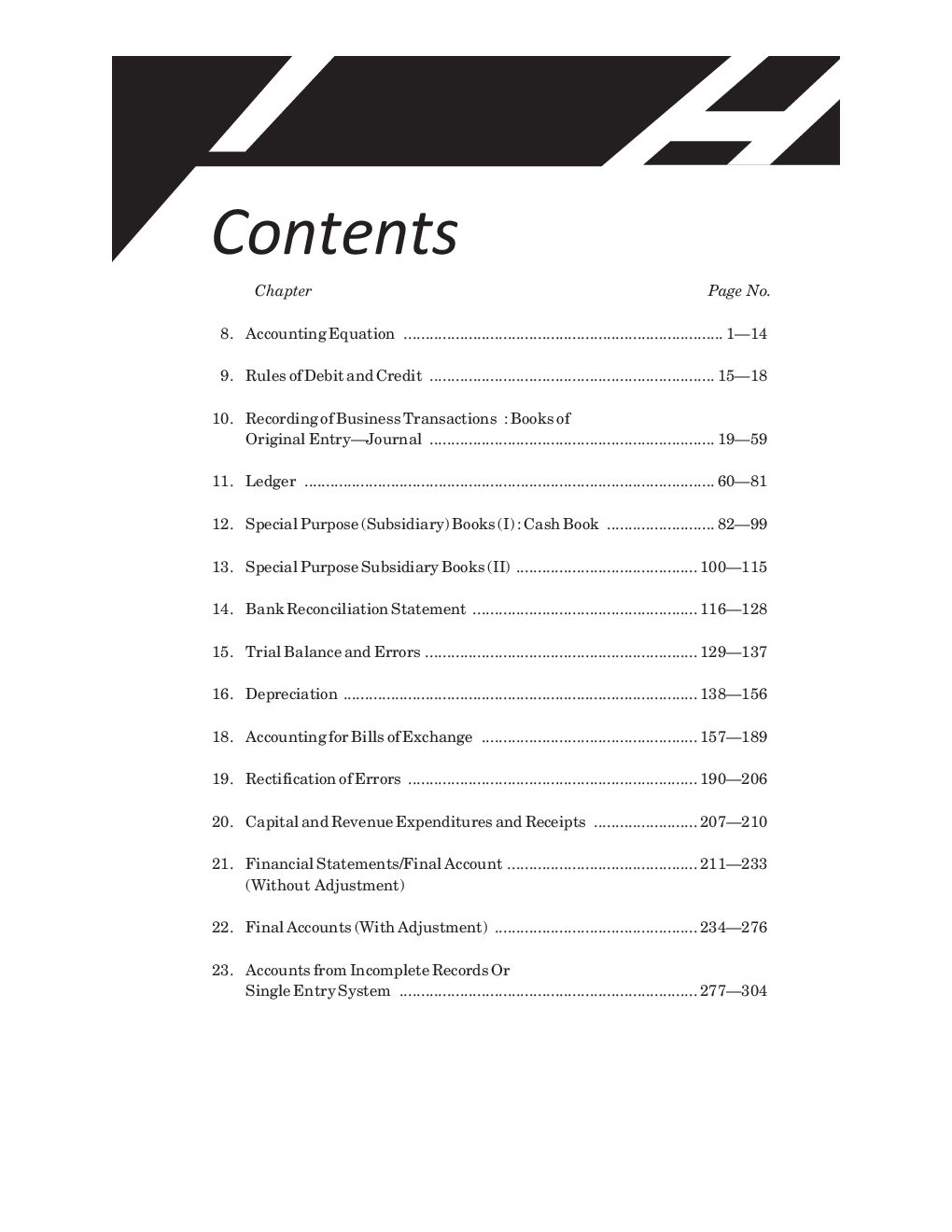 Problems & Solutions In Accountancy For Class XI  - Page 5
