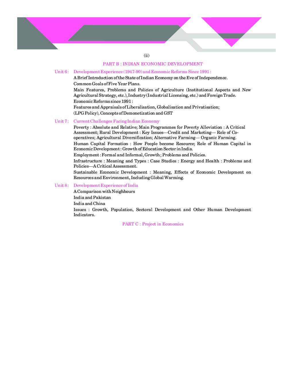 SBPD Introductory Macroeconomics For Class XII - Page 5