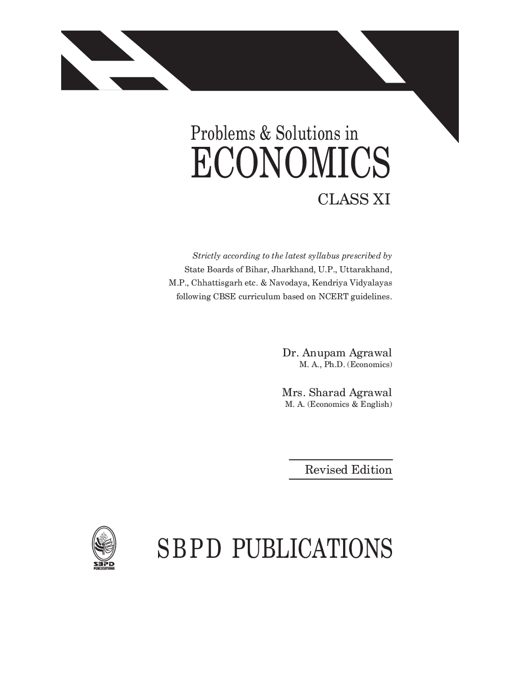 Problems & Solutions In Economics For Class XI  - Page 2