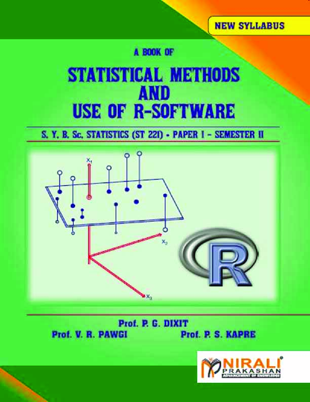 Statistical Methods And Use Of R-Software - Page 1