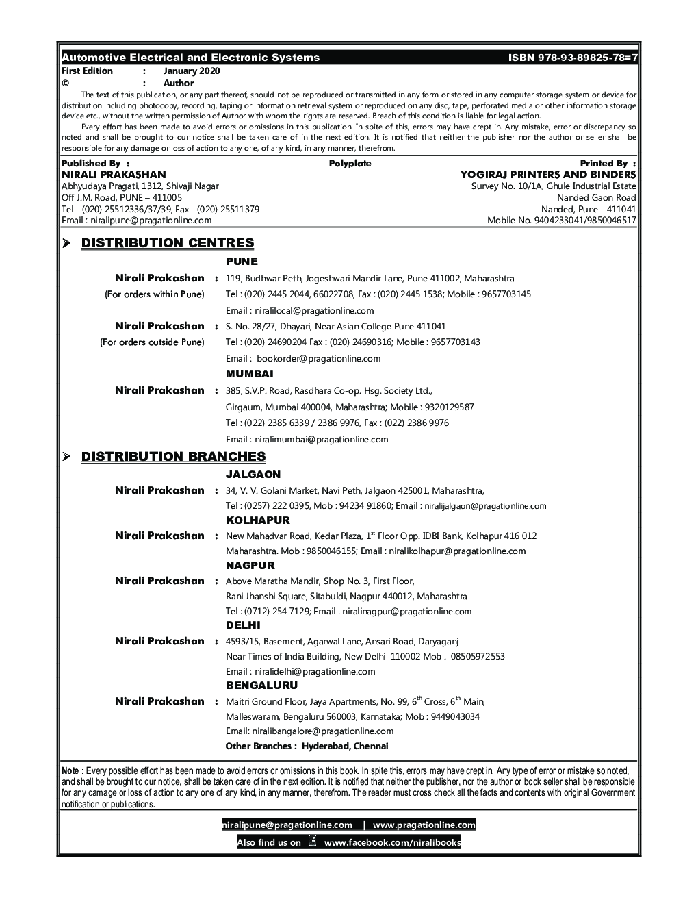 Automotive Electrical And Electronic Systems - Page 3