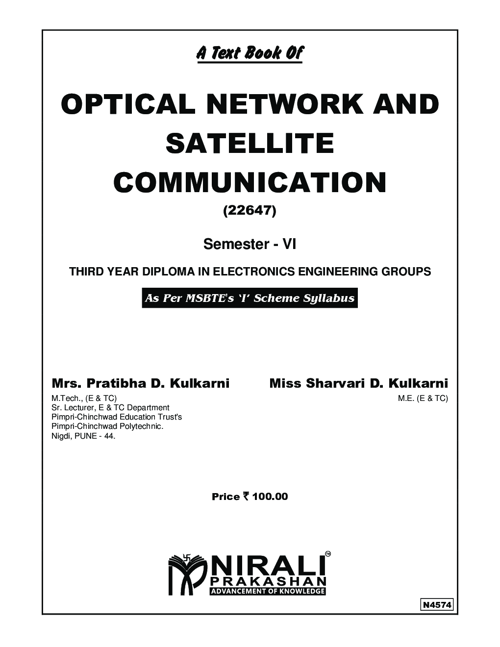 Optical Network And Satellite Communication - Page 2