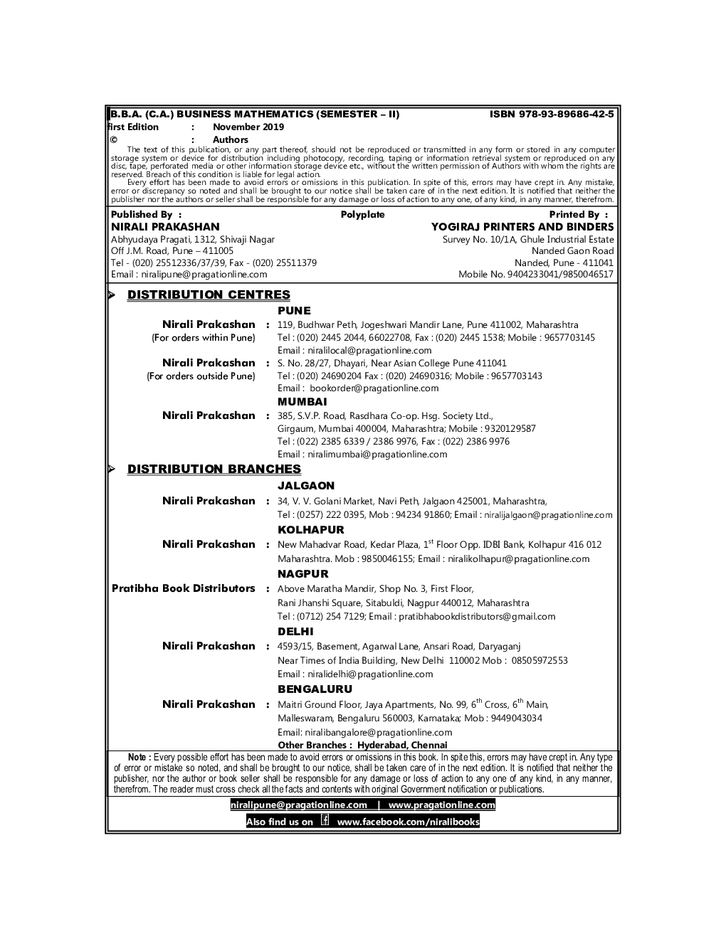 Business Mathematics - Page 3