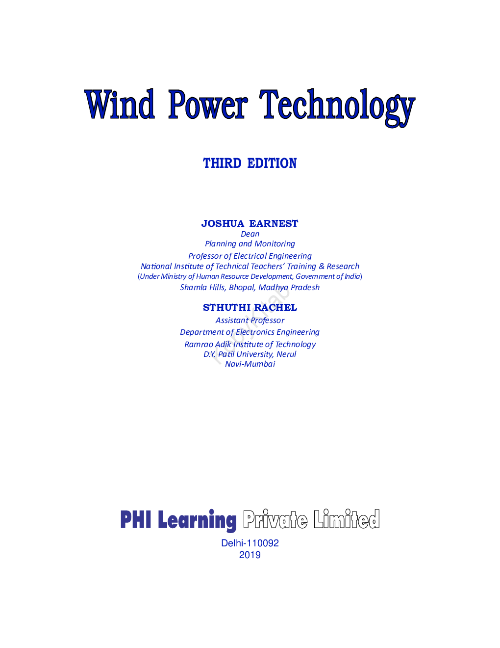 Wind Power Technology - Page 2