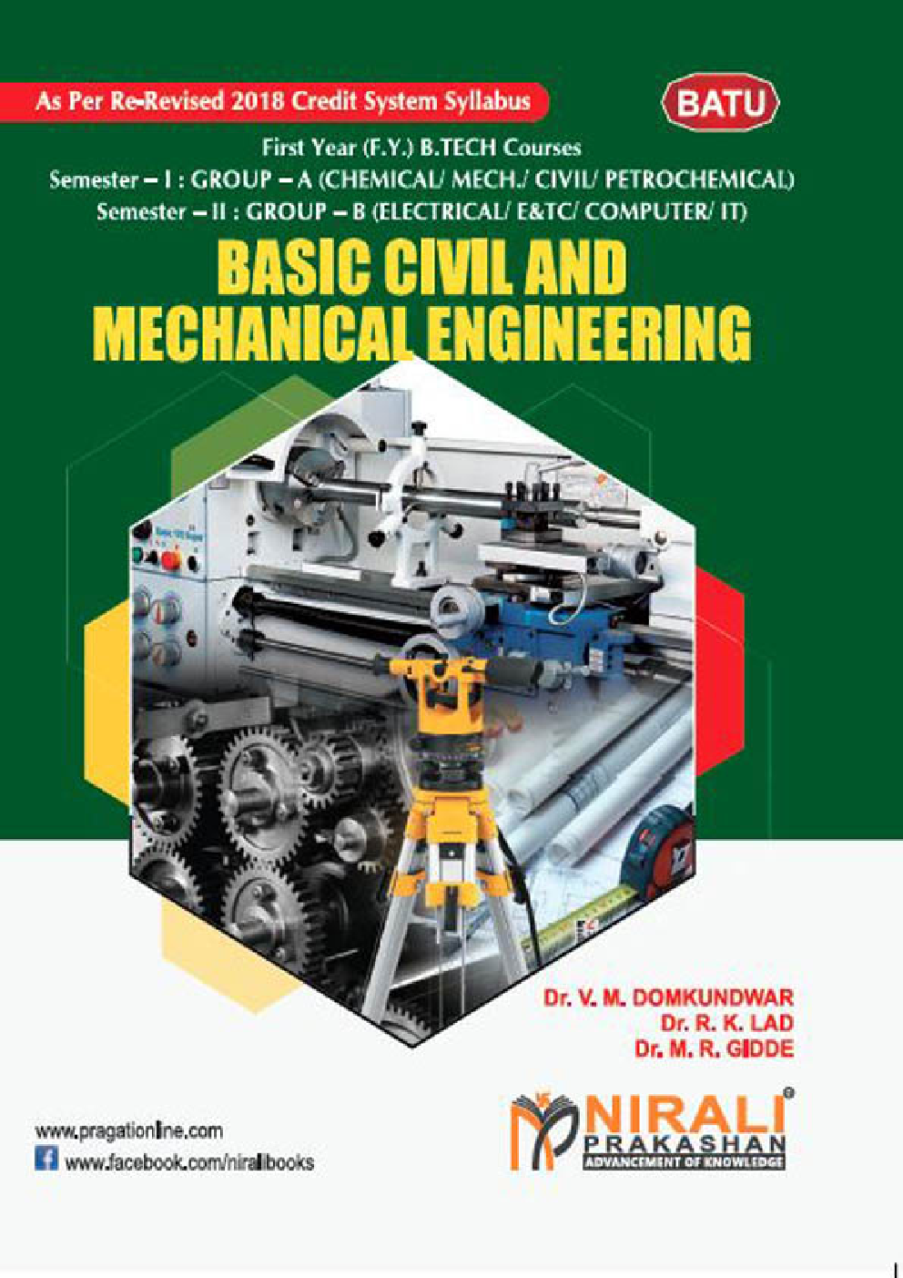 Basic Civil And Mechanical
 Engineering - Page 1