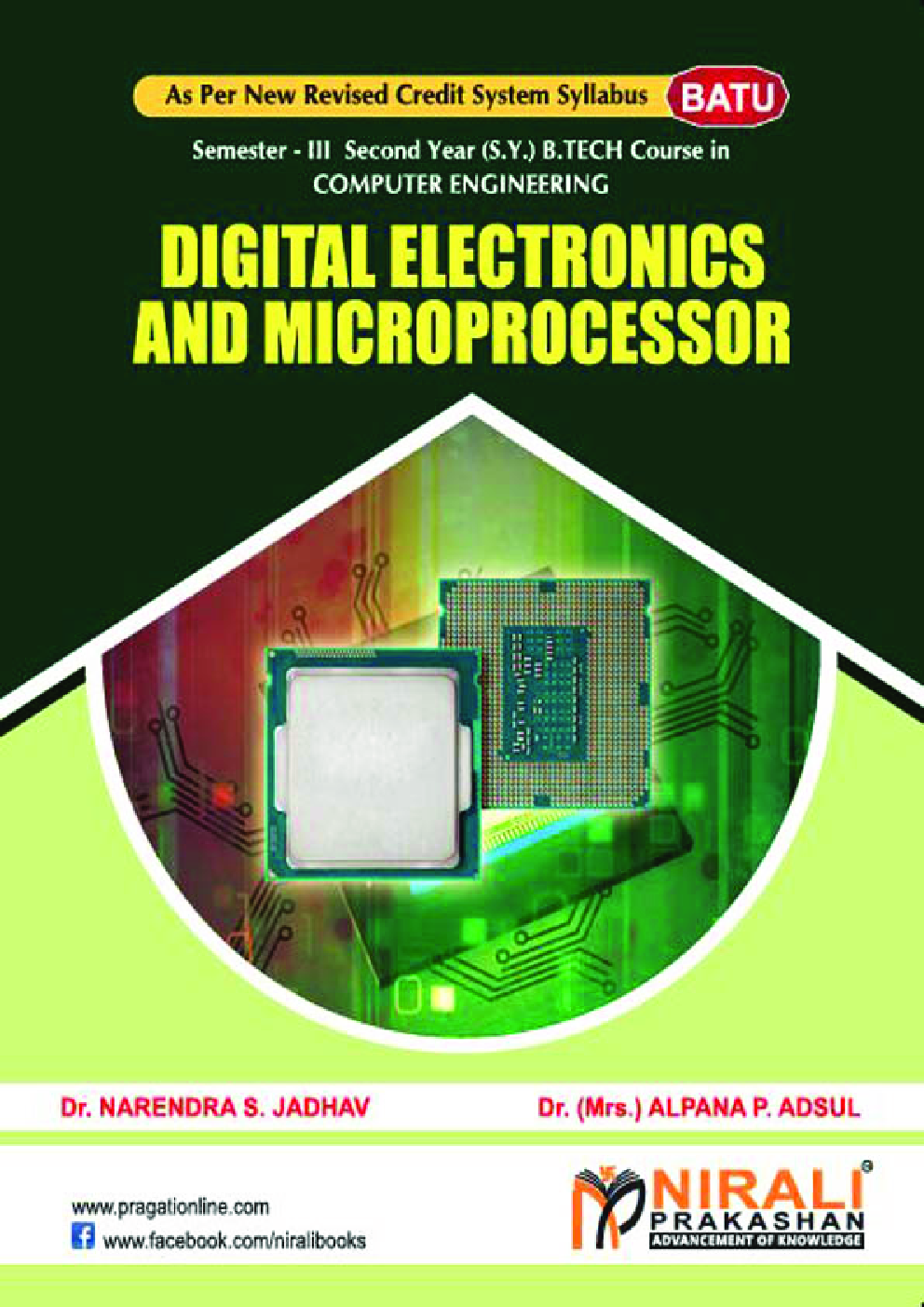 Digital Electronics
 And
 Microprocessor - Page 1