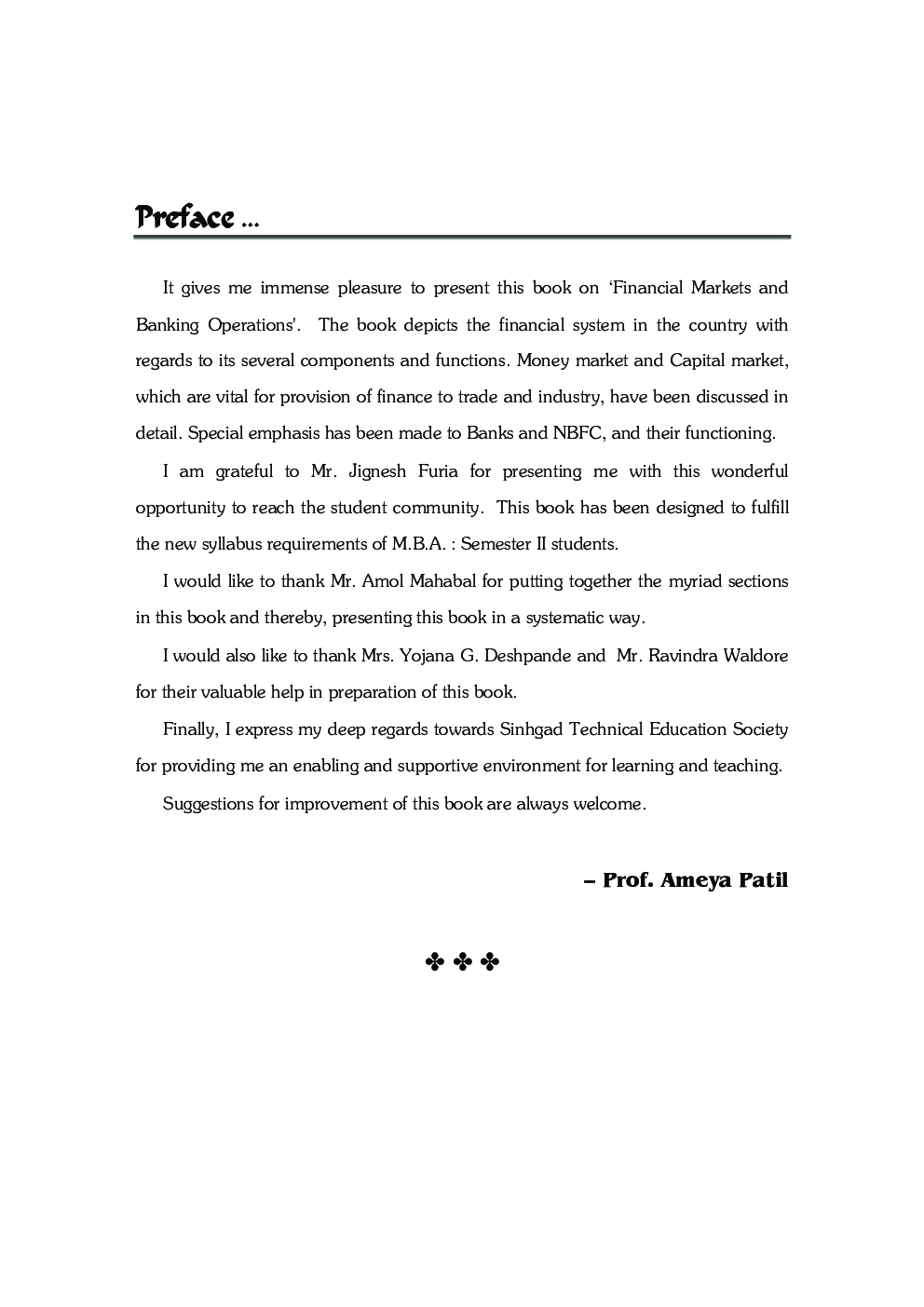 Financial Markets And Banking Operations - Page 4